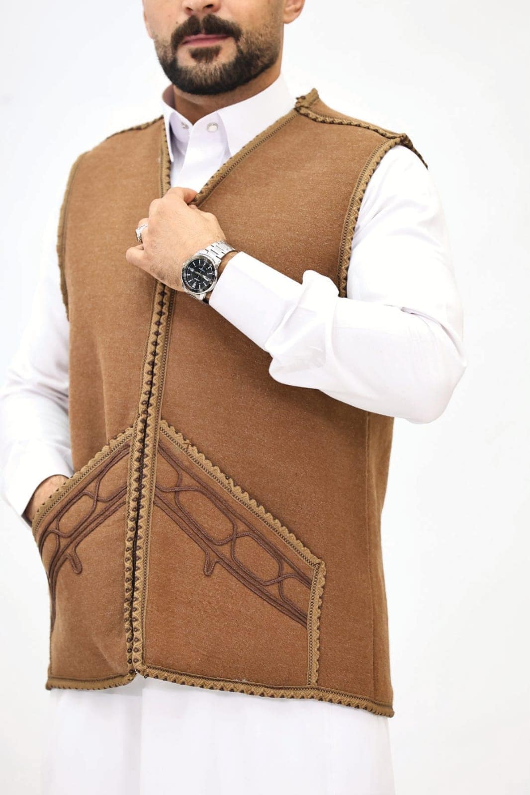 صدرية شتوي خط عربي فاخر