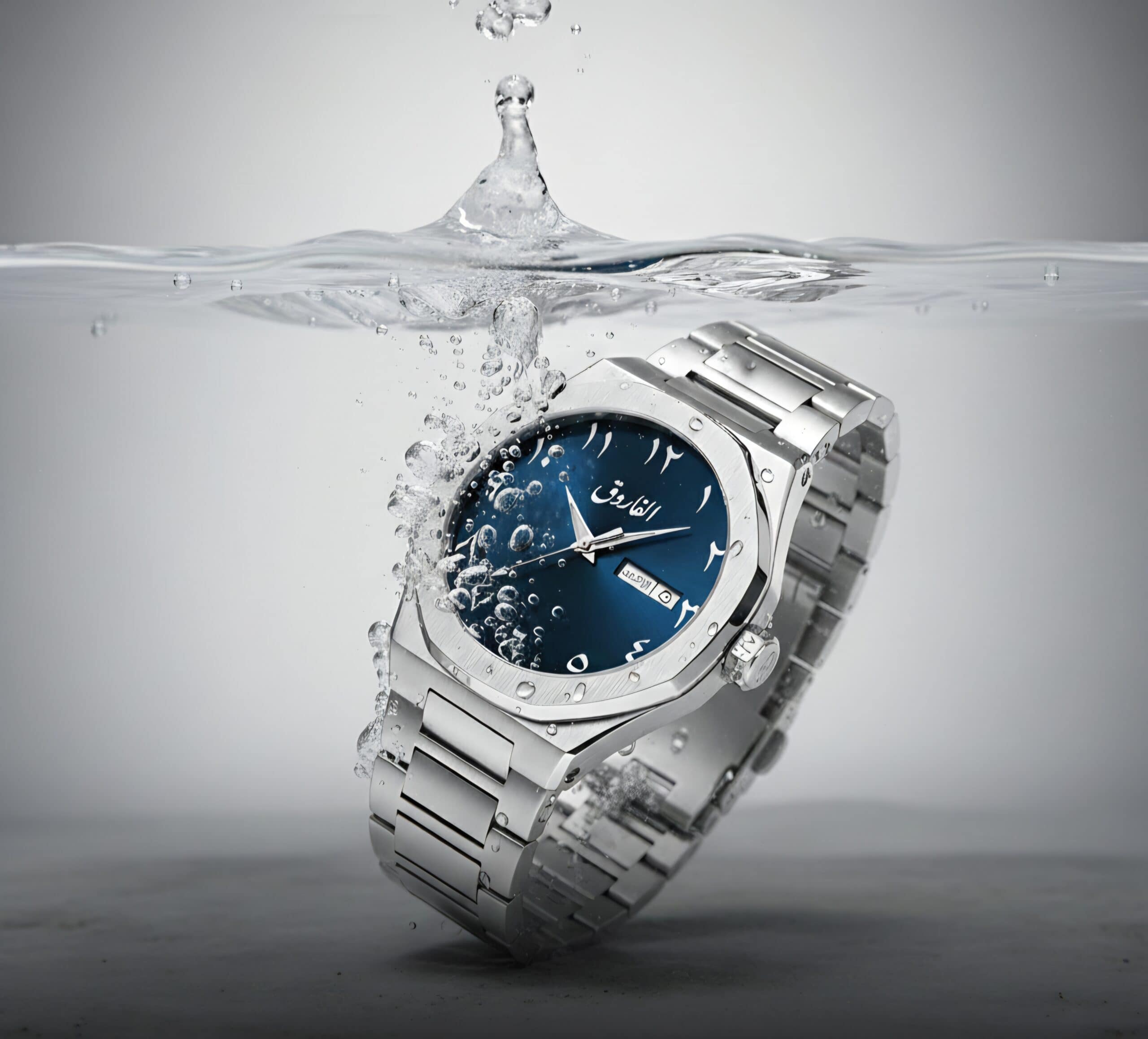 ساعة "الفاروق FQ1" الأزرق - الصورة 2