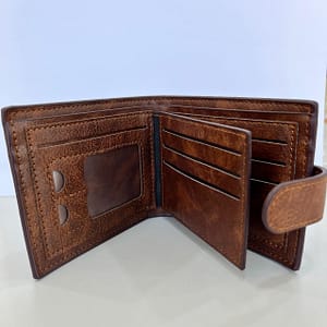 محفظة جلد رجالي