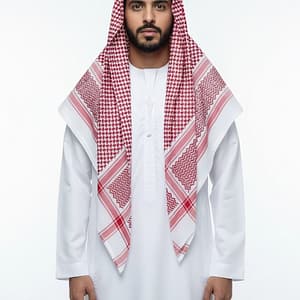 شماغ الجازي أحمر