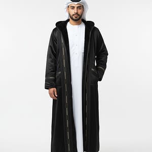 فروة مغربي مخمل كريستال رجالي