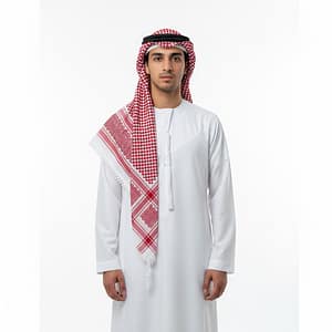 شماغ هدب دبوس