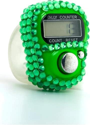 خاتم التسبيح مع ستراس - الصورة 4