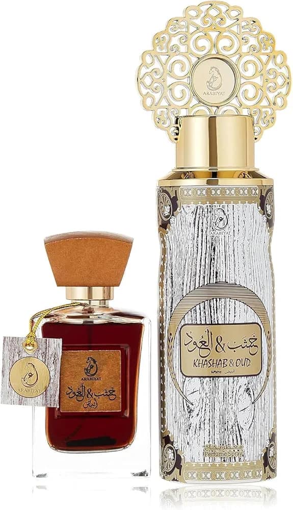 ⁦طقم عطر خشب وعود الأبيض⁩ - الصورة ⁦2⁩