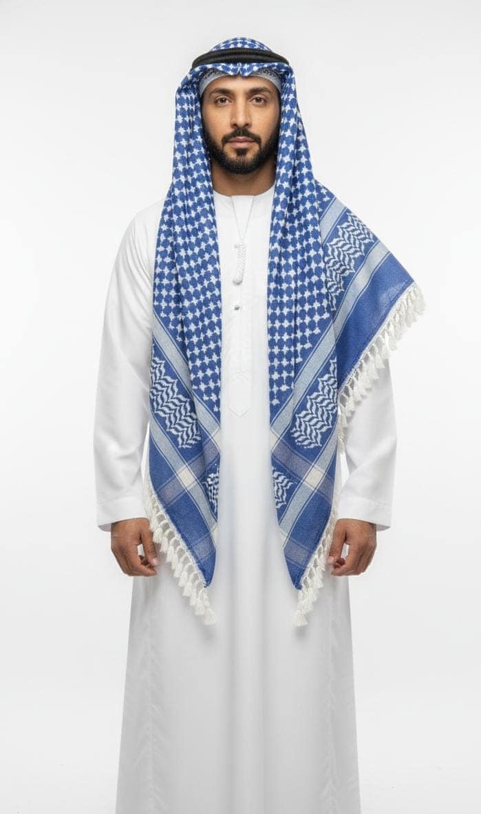 شال الياسمين ملون