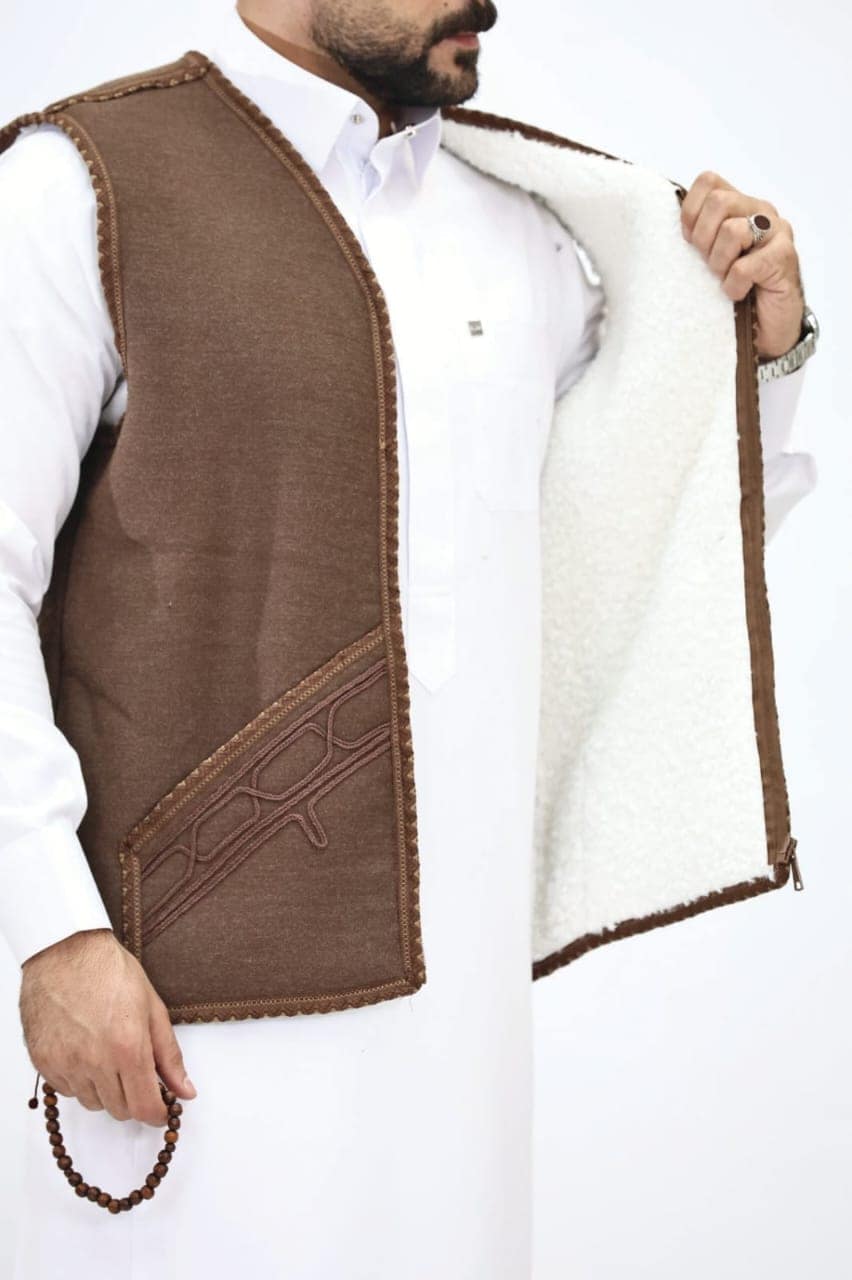 صدرية شتوي خط عربي فاخر - الصورة 3