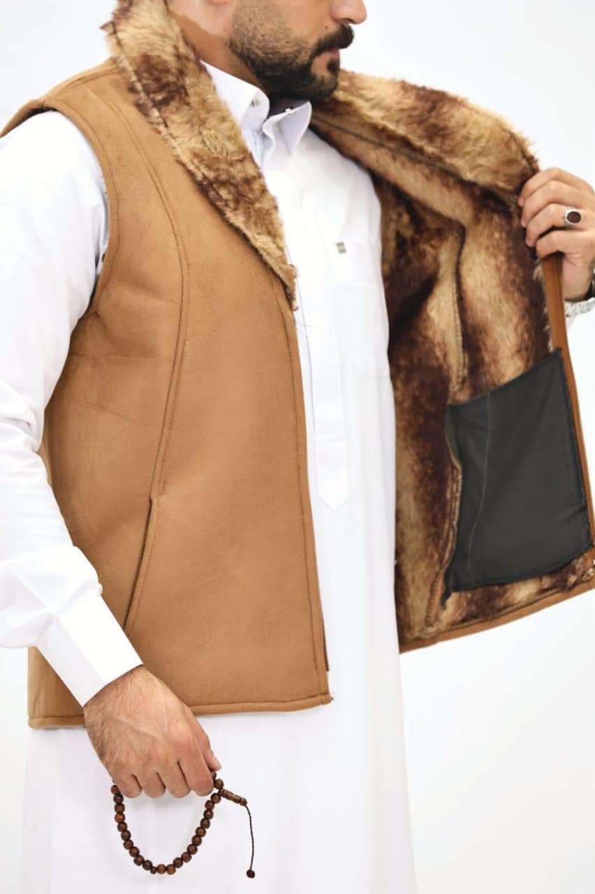 صدرية رجالي كشمير - الصورة 3