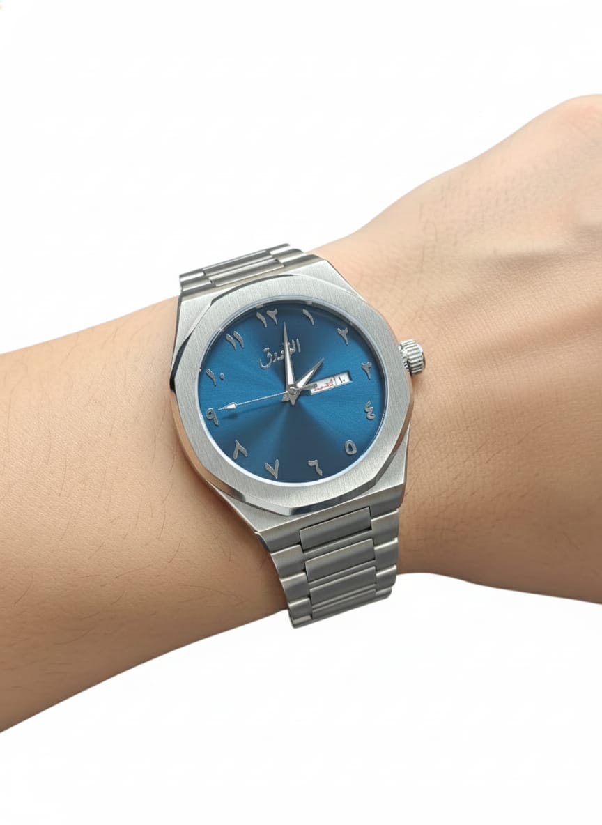 ساعة "الفاروق FQ1" الأزرق - الصورة 3