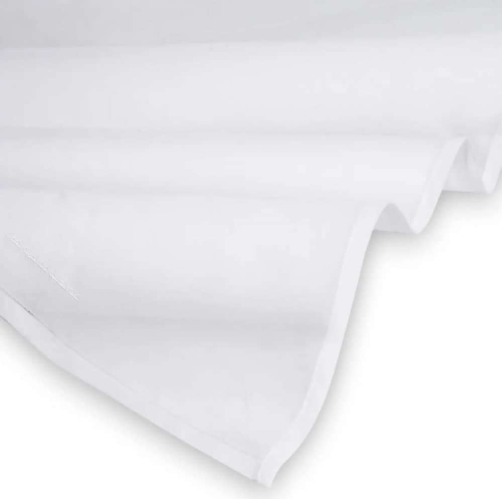 غترة بروجيه أبيض سادة - الصورة 3